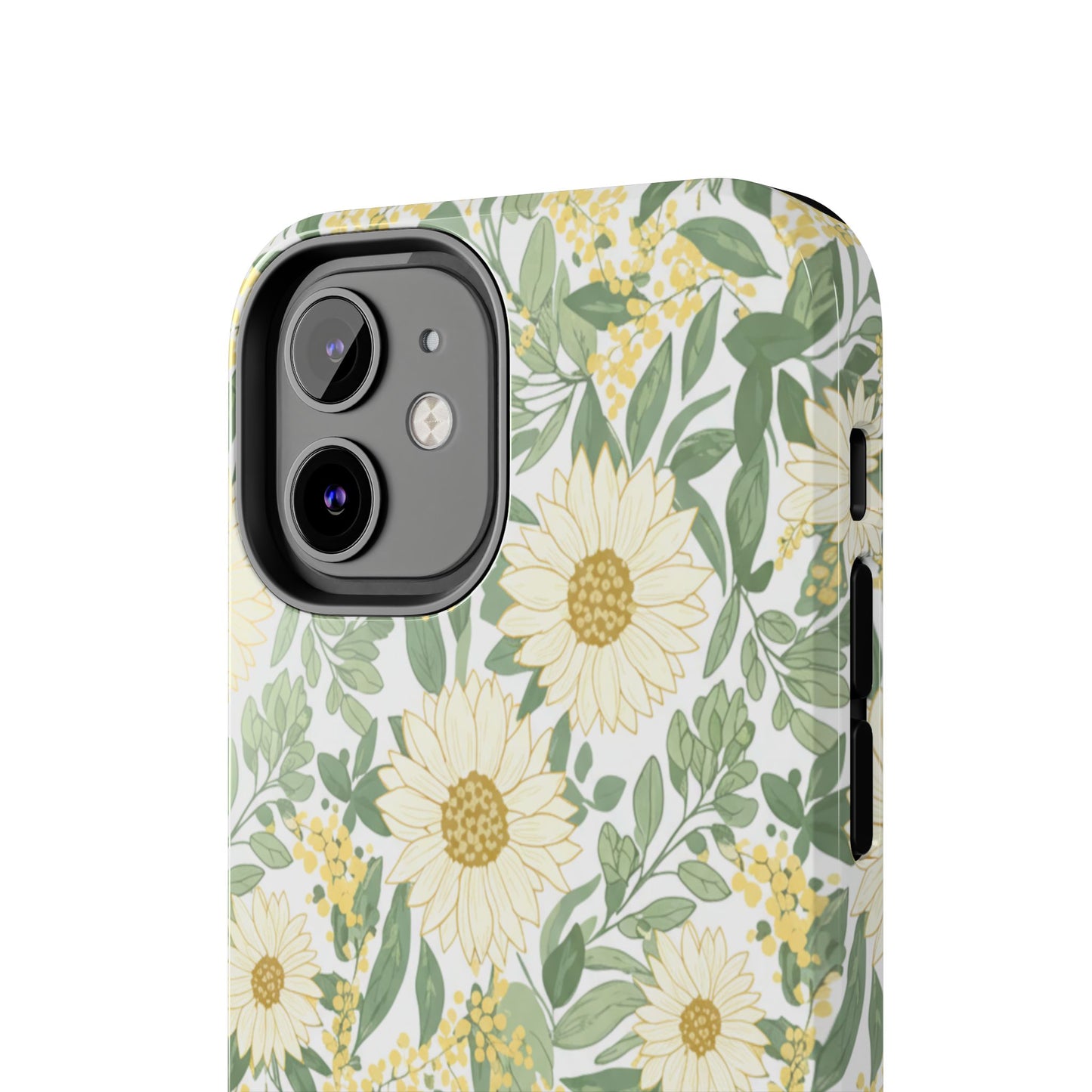 Daisy Meadow Tough Phone Case — Floral Protective Phone Cover