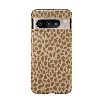 Leopard Print Tough Phone Case — Slim Protective Animal Pattern