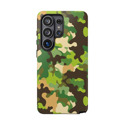 Camouflage Tough Phone Case — Military Camo Protective Cover