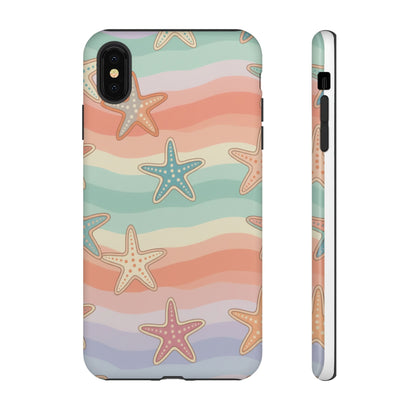 Starfish Wave Tough Phone Case — Pastel Beach Protective Cover