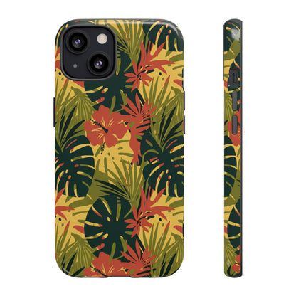 Tropical Hibiscus Phone Case — Durable Floral iPhone Protection