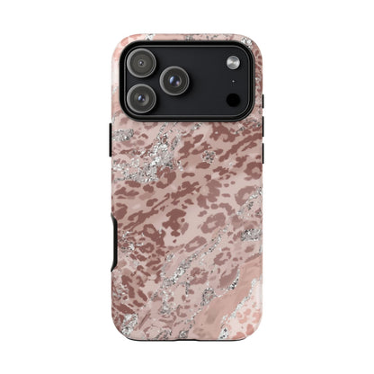 Tropical Monstera Phone Case — Colorful Leaf Protective Tough Case