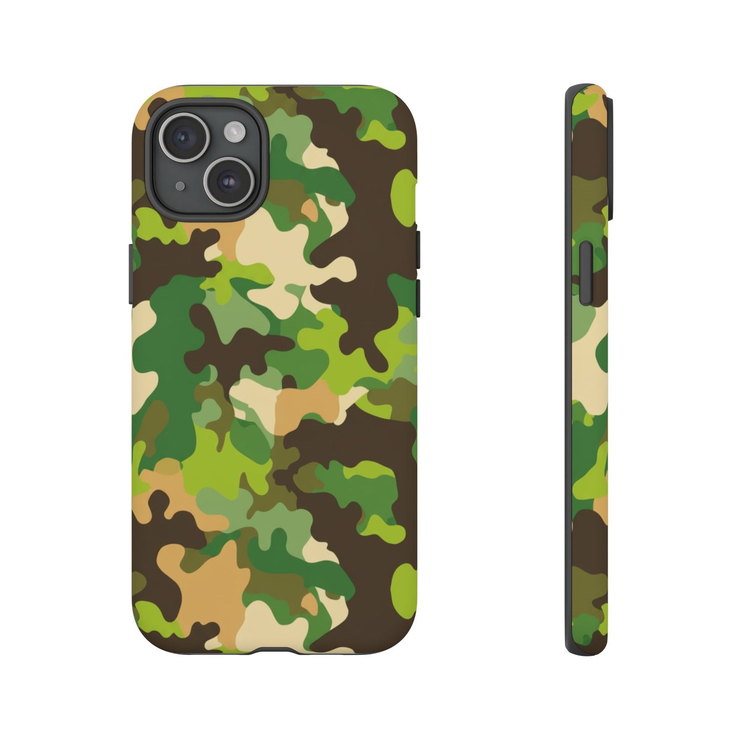 Camouflage Tough Phone Case — Military Camo Protective Cover