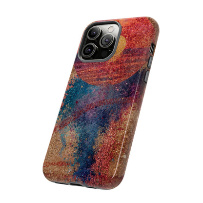 Retro Sunset Tough Phone Case