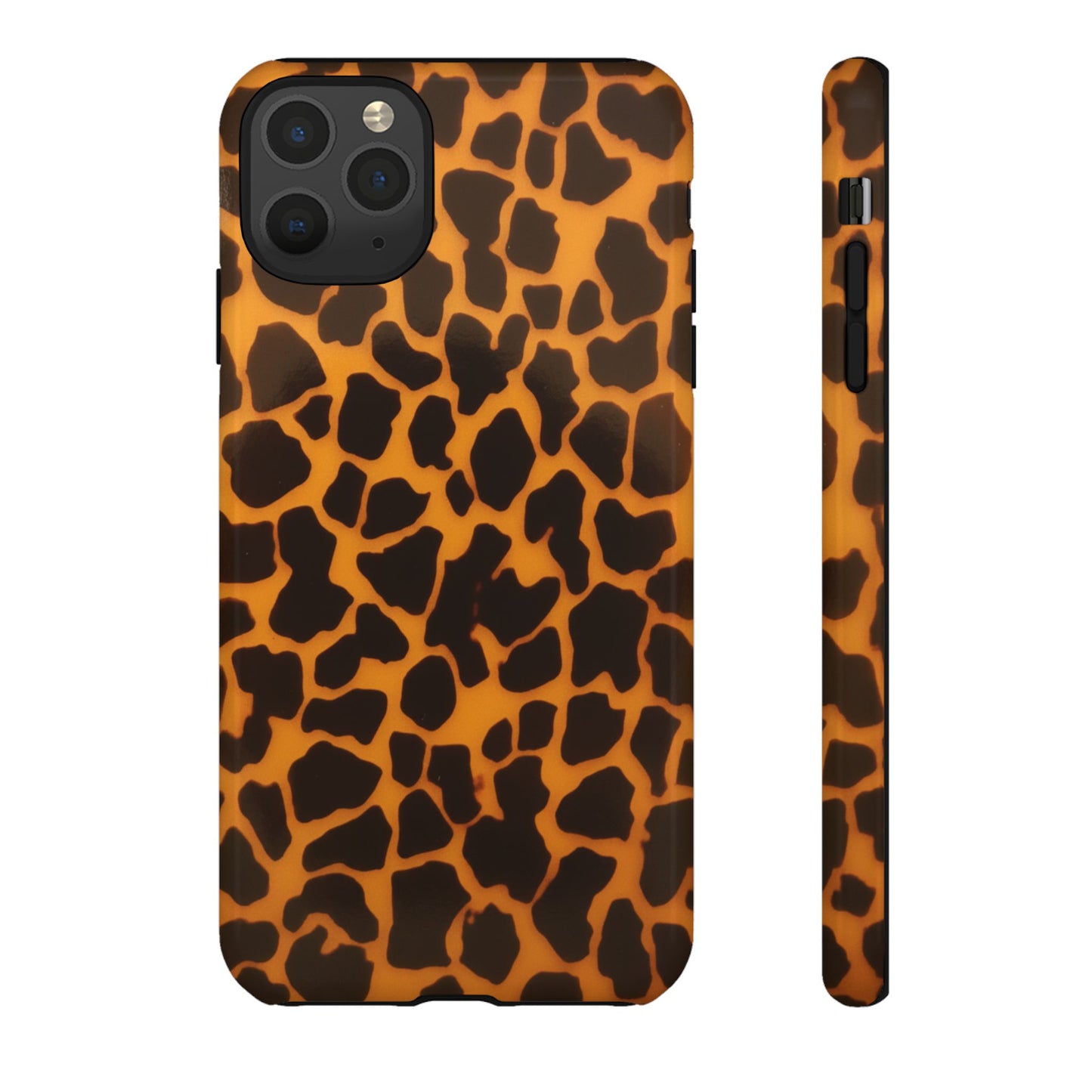 Leopard Print Tough Phone Case — Slim Protective iPhone Cover