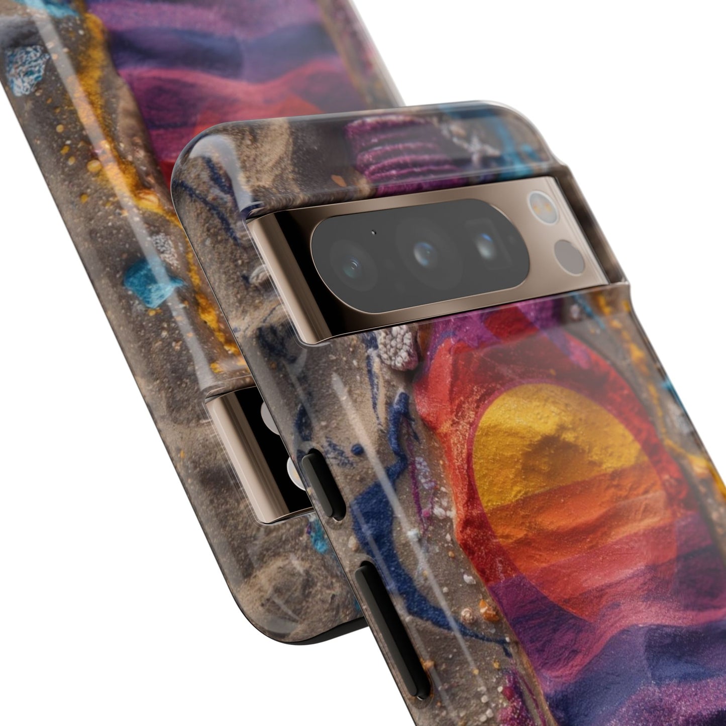 Phone Case — Colorful Sand Art Sunset Tough Protective Case