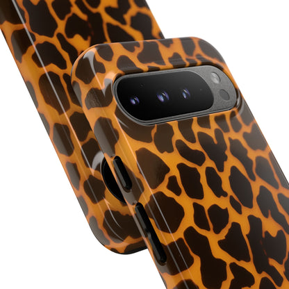Leopard Print Tough Phone Case — Slim Protective iPhone Cover