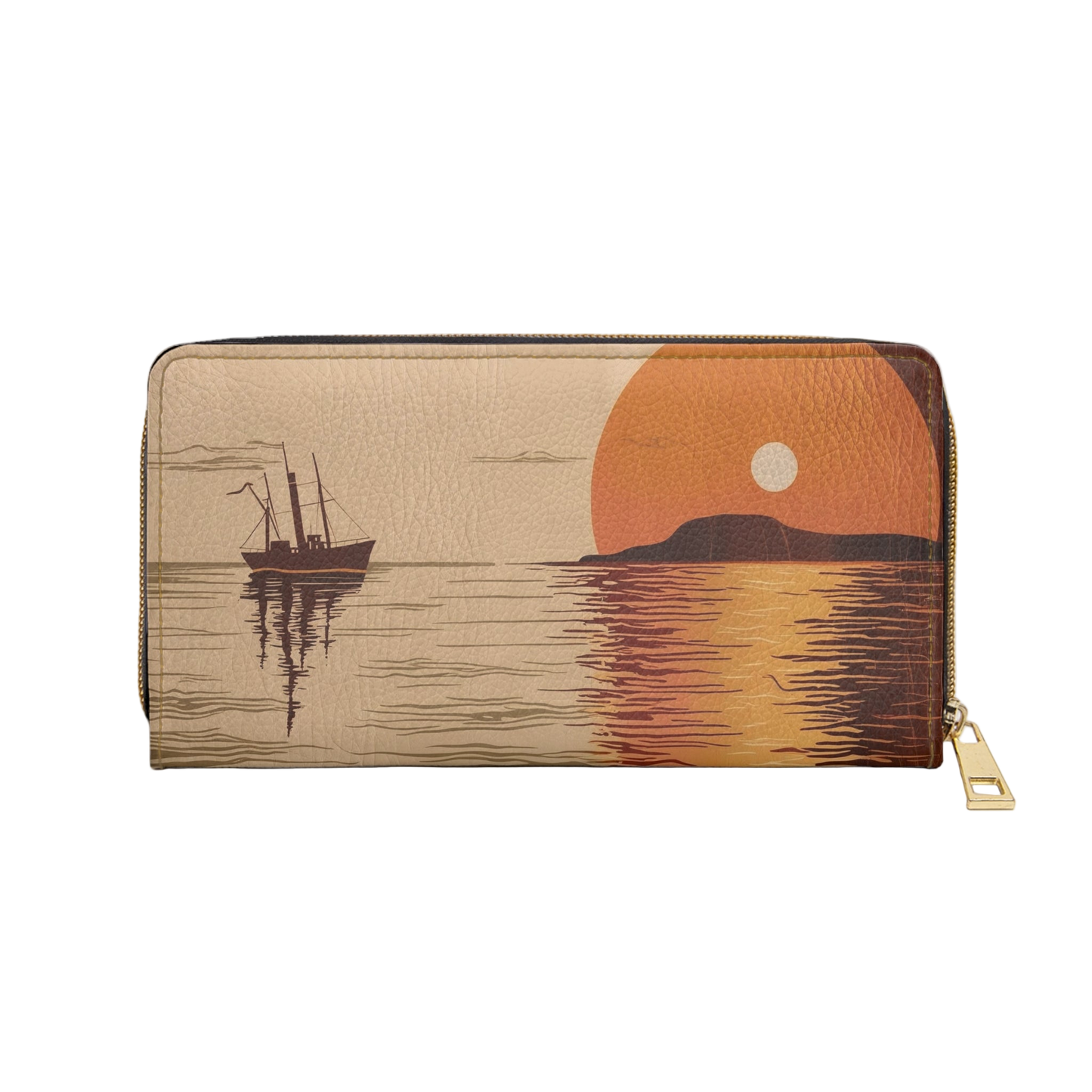 Women's Nautical Wallet -  Coastal Vegan Wallet