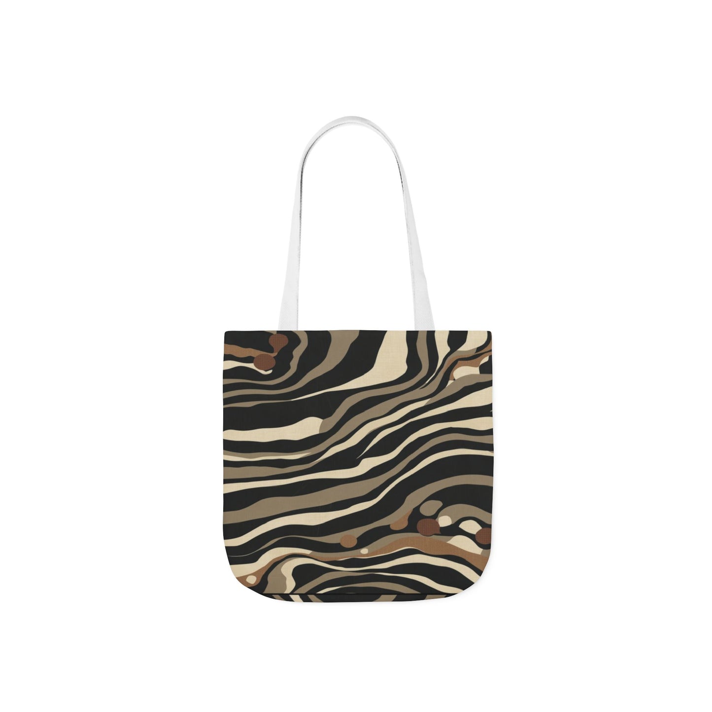 Safari Stripe Canvas Tote Bag