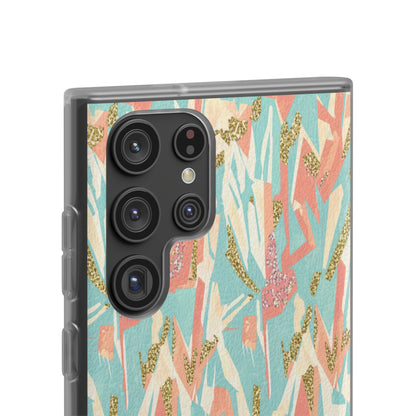 Pastel Abstract Floral Phone Case - Flexi Case