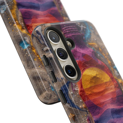 Phone Case — Colorful Sand Art Sunset Tough Protective Case
