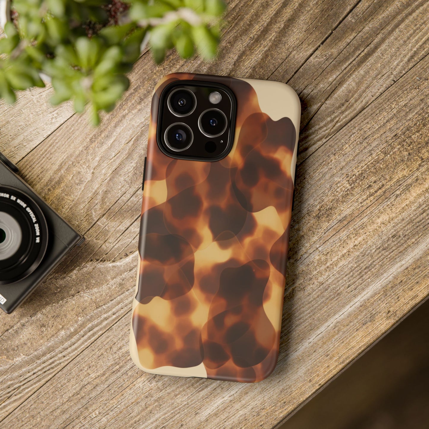 Tortoiseshell Phone Case — Tough Protective iPhone Cover