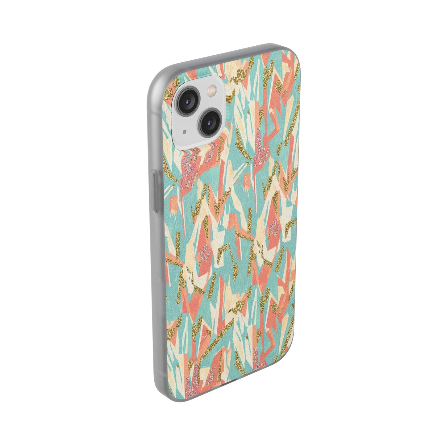 Pastel Abstract Floral Phone Case - Flexi Case