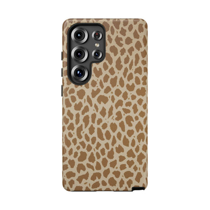 Leopard Print Tough Phone Case — Slim Protective Animal Pattern