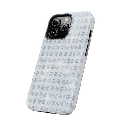 Tough Phone Case — Subtle floral Print Protective Cover