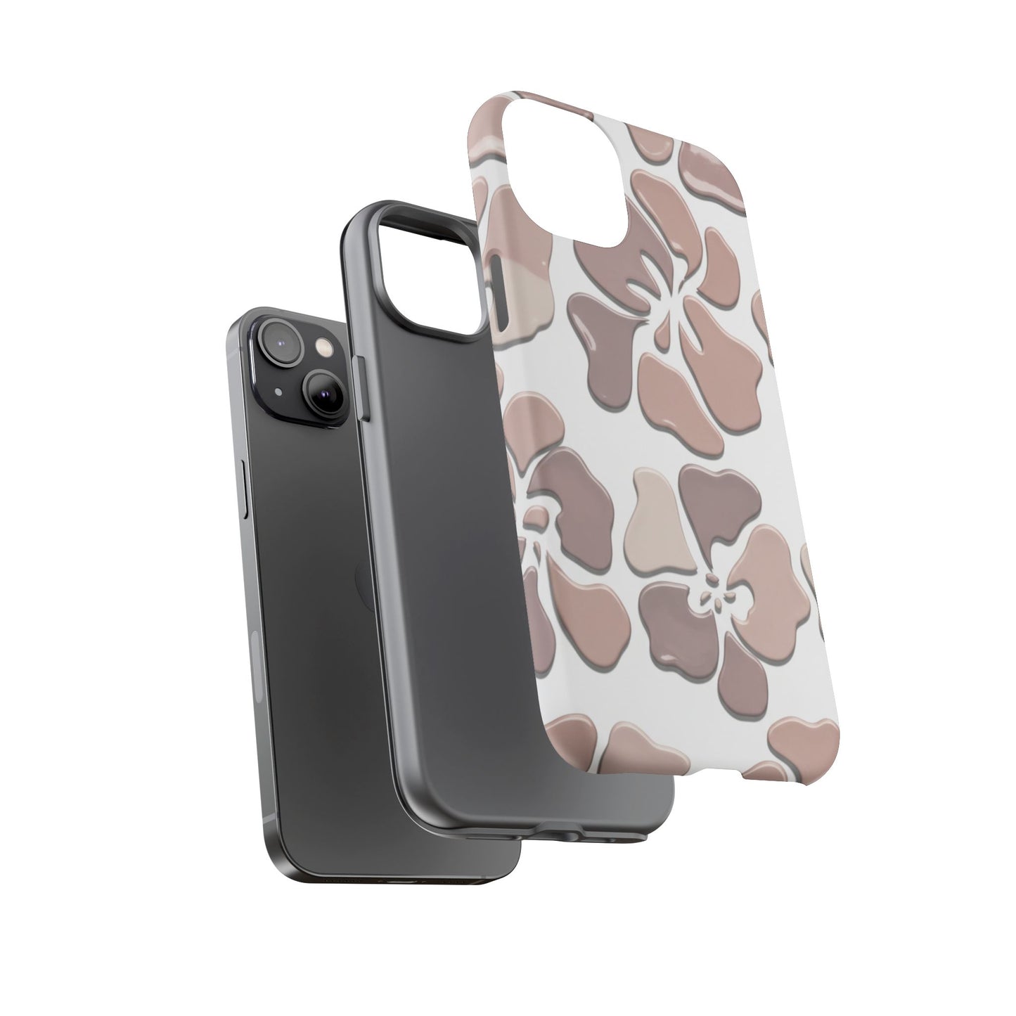 Tough Cases — Neutral Floral Tough Phone Case