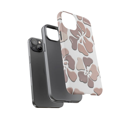 Tough Cases — Neutral Floral Tough Phone Case