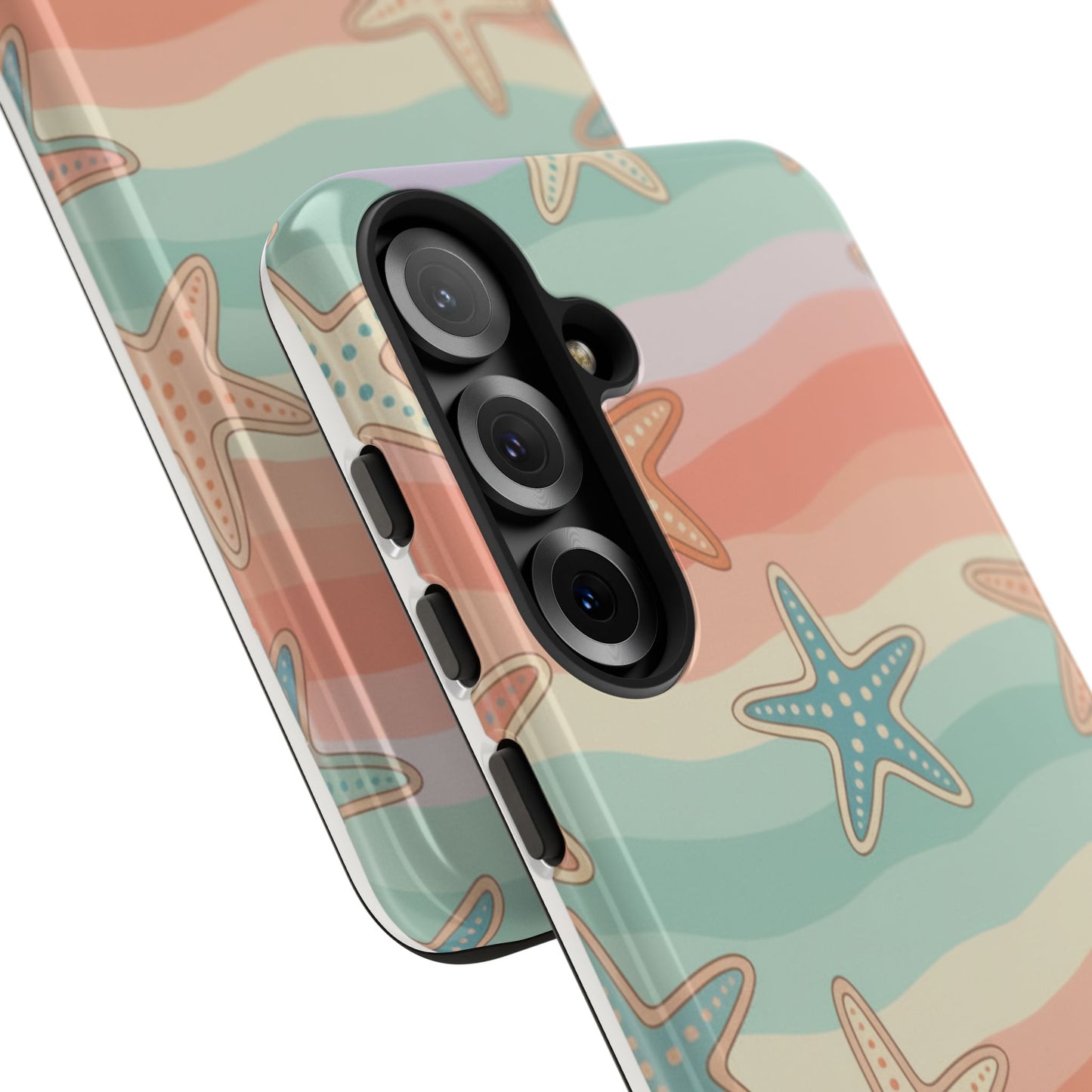 Starfish Wave Tough Phone Case — Pastel Beach Protective Cover
