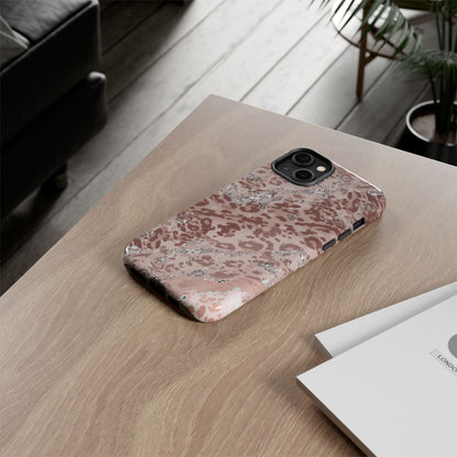 Tropical Monstera Phone Case — Colorful Leaf Protective Tough Case
