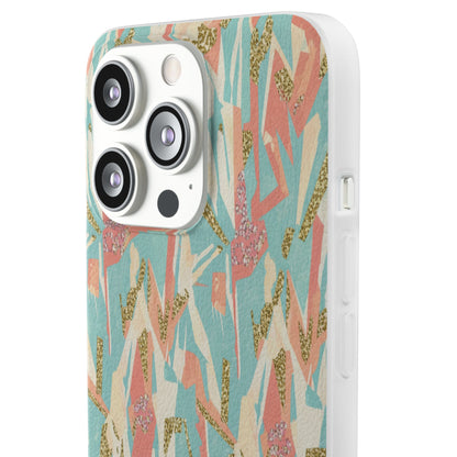 Pastel Abstract Floral Phone Case - Flexi Case