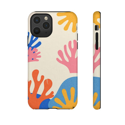 Tough Cases — Colorful Coral Pattern Phone Case