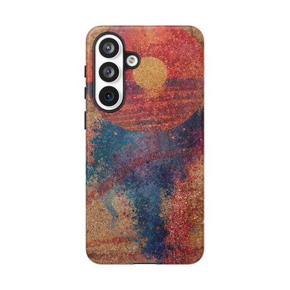 Retro Sunset Tough Phone Case