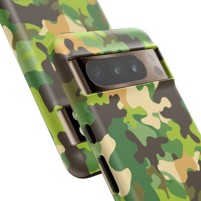Camouflage Tough Phone Case — Military Camo Protective Cover