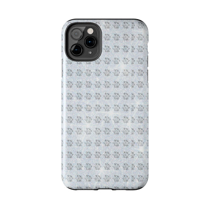 Tough Phone Case — Subtle floral Print Protective Cover