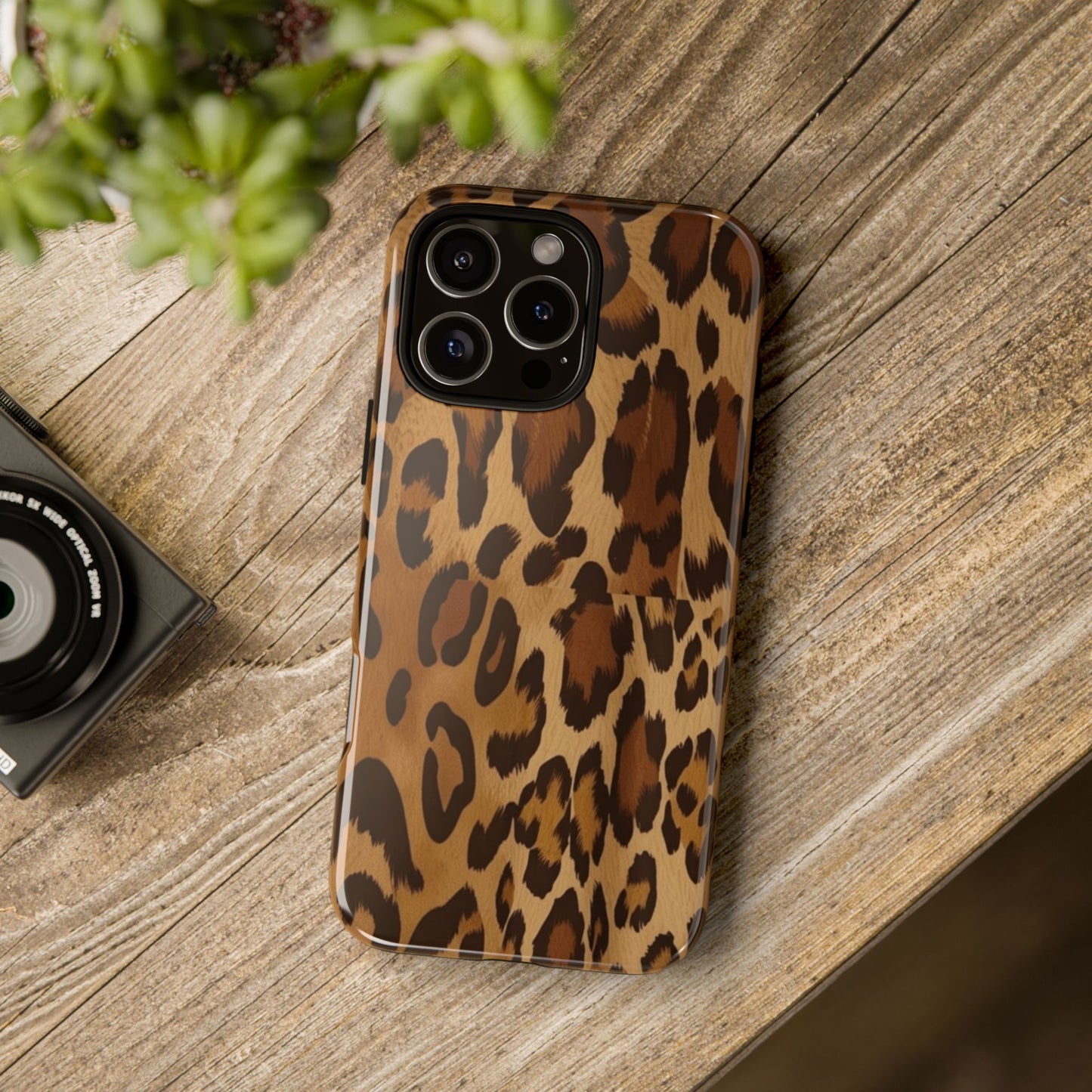 Leopard Print Tough Phone Case