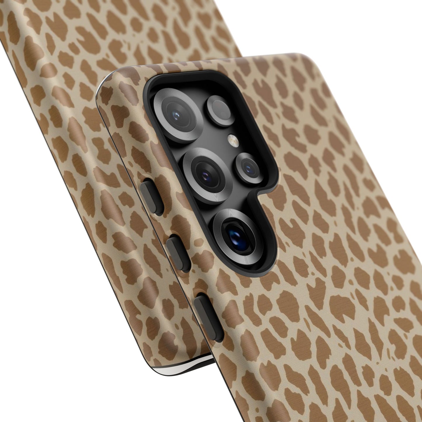 Leopard Print Tough Phone Case — Slim Protective Animal Pattern