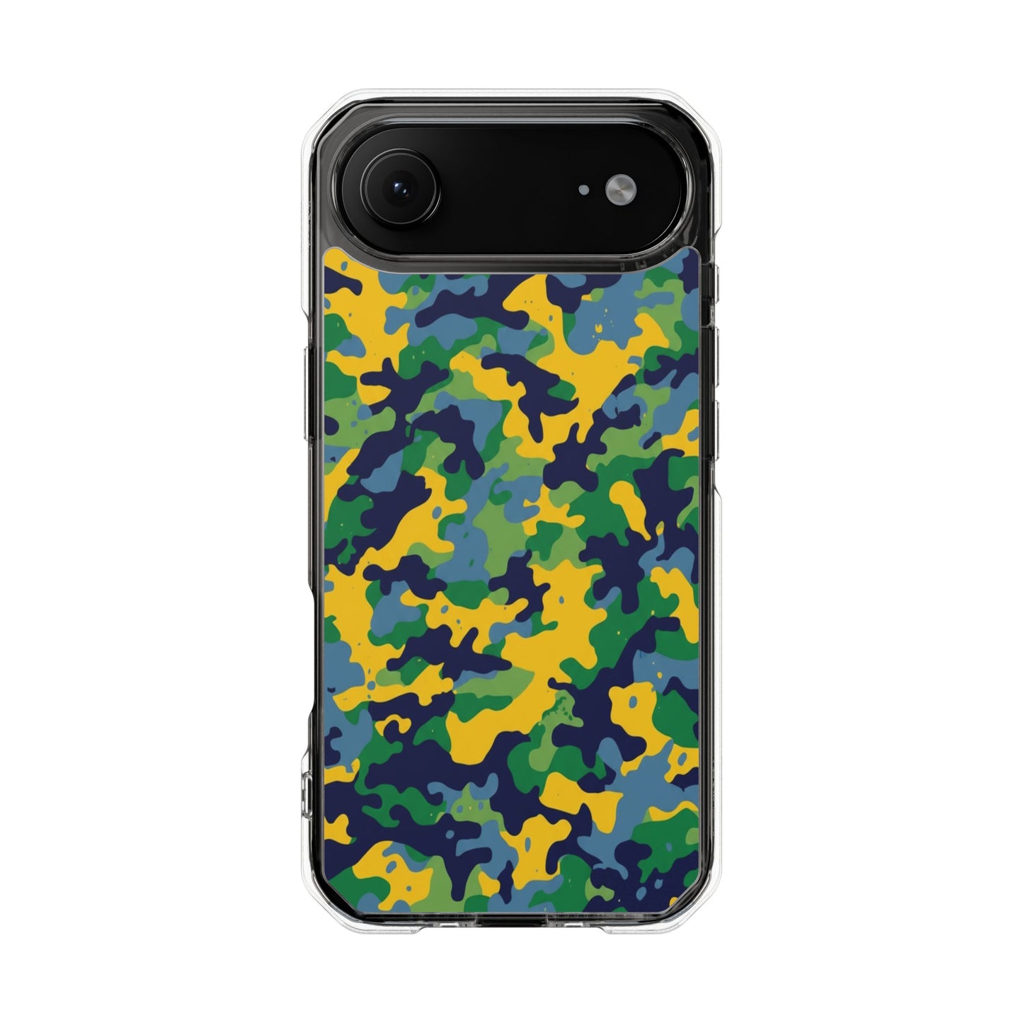 Camouflage Magnetic Clear Impact Phone Case