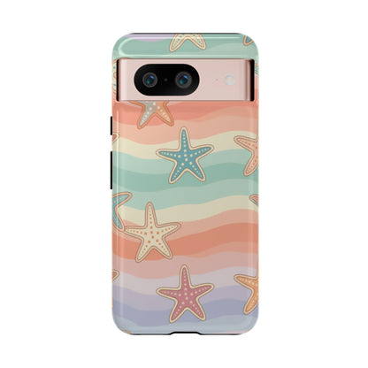 Starfish Wave Tough Phone Case — Pastel Beach Protective Cover