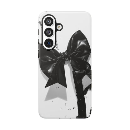 Phone Case — Black Bow Graphic Protective Cover