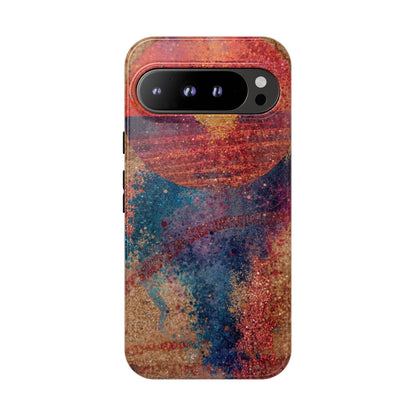 Retro Sunset Tough Phone Case