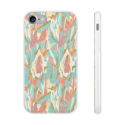 Pastel Abstract Floral Phone Case - Flexi Case