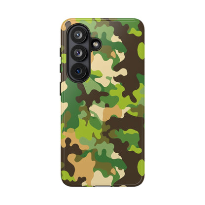Camouflage Tough Phone Case — Military Camo Protective Cover