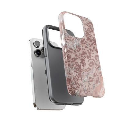 Tropical Monstera Phone Case — Colorful Leaf Protective Tough Case