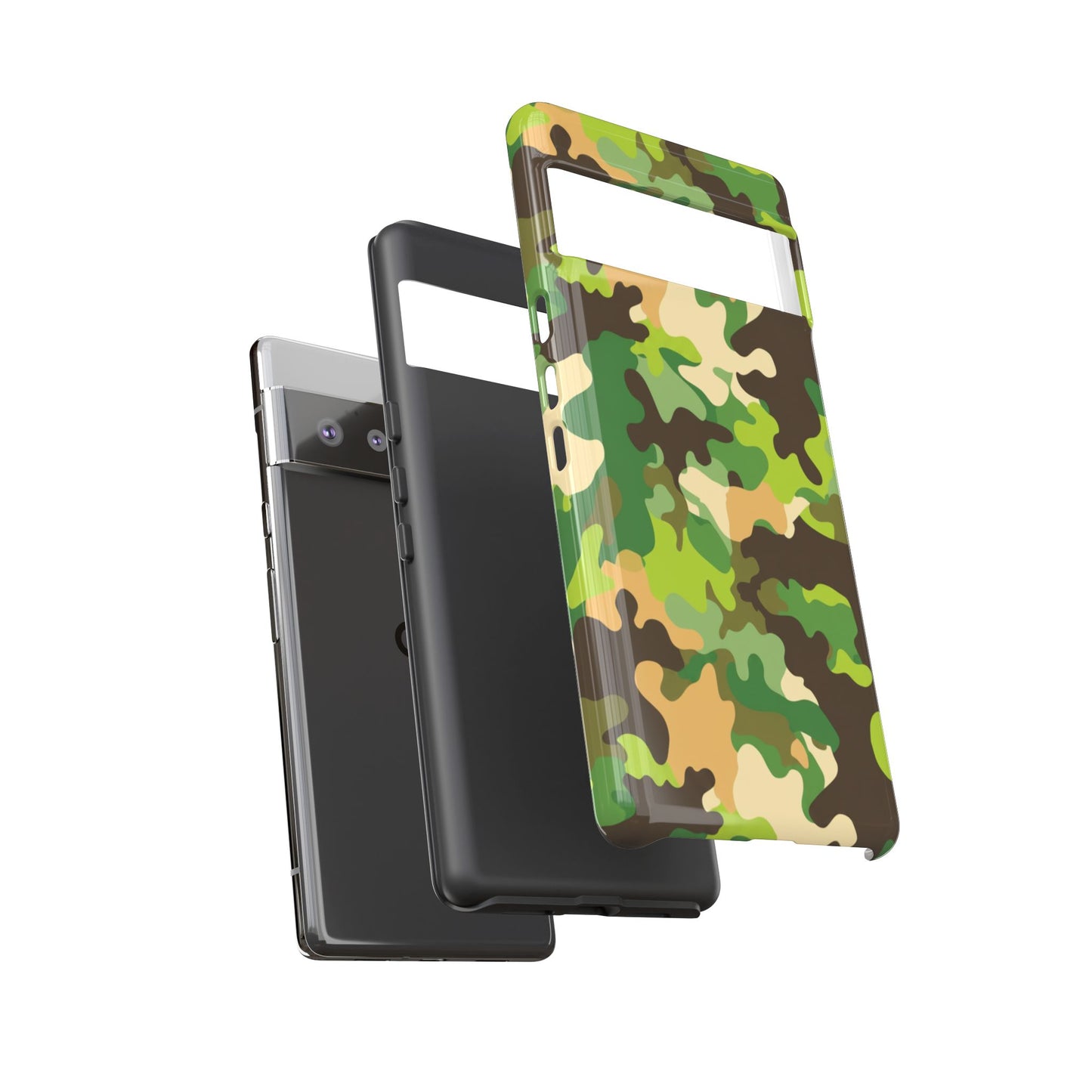 Camouflage Tough Phone Case — Military Camo Protective Cover