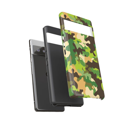 Camouflage Tough Phone Case — Military Camo Protective Cover