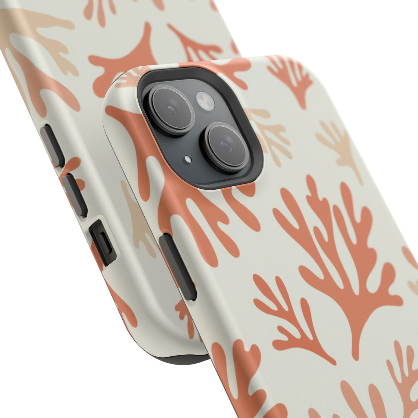 Coral Reef Magnetic Impact Phone Case — Protective MagSafe-Compatible Design