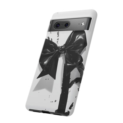 Phone Case — Black Bow Graphic Protective Cover