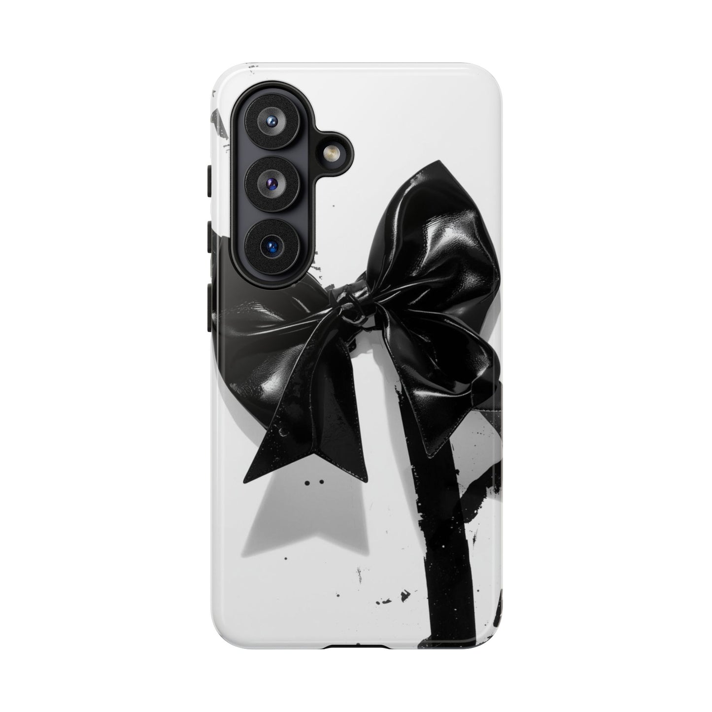 Phone Case — Black Bow Graphic Protective Cover