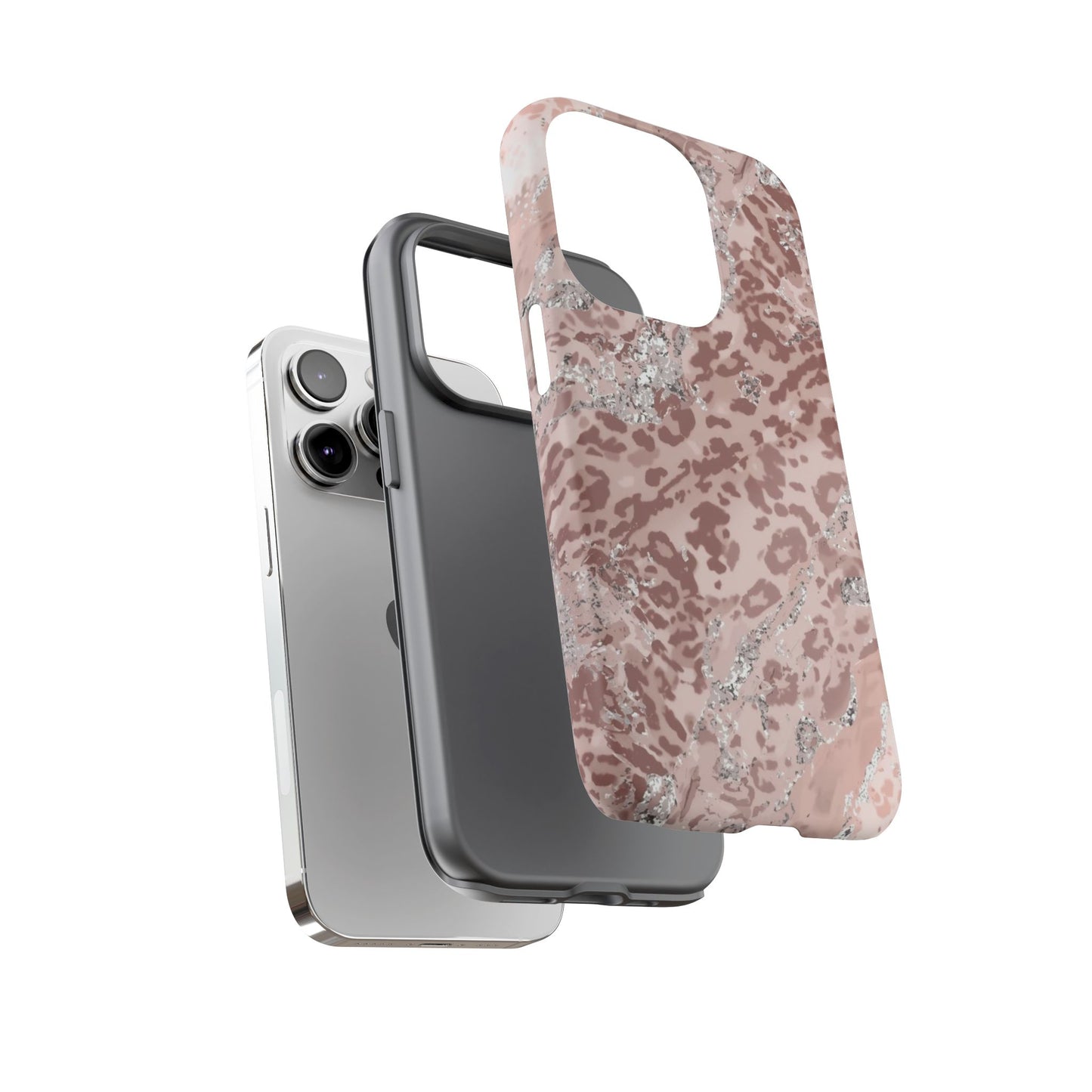 Tropical Monstera Phone Case — Colorful Leaf Protective Tough Case