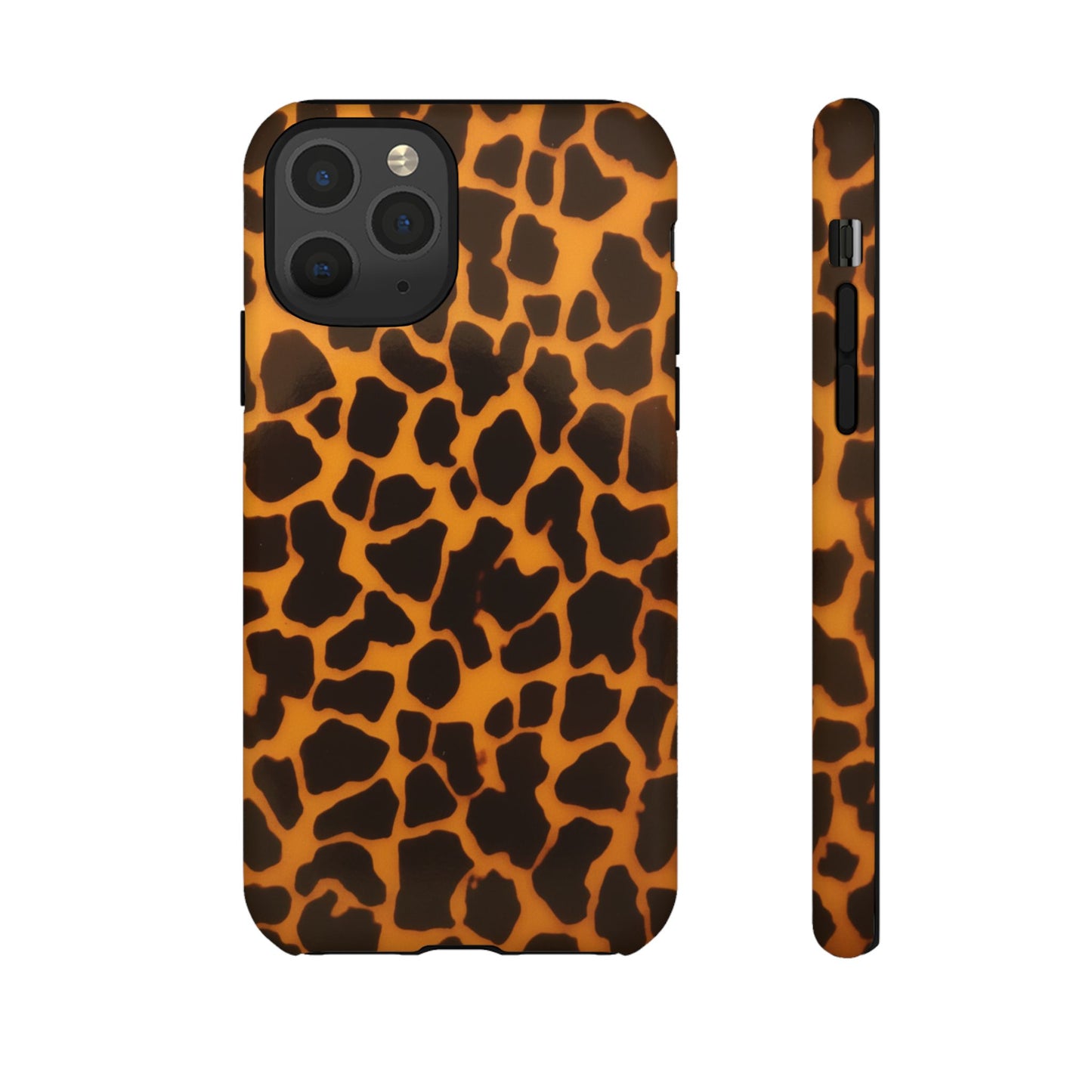 Leopard Print Tough Phone Case — Slim Protective iPhone Cover
