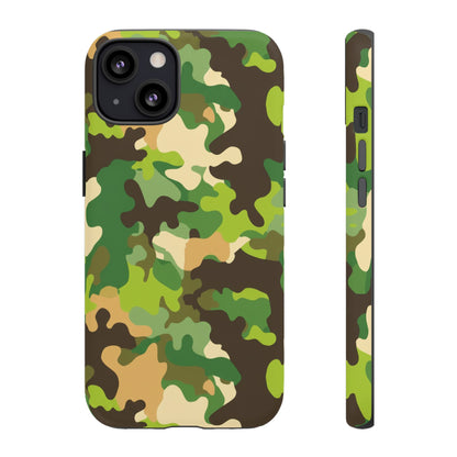 Camouflage Tough Phone Case — Military Camo Protective Cover