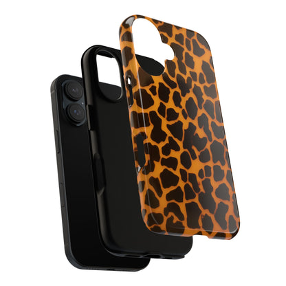 Leopard Print Tough Phone Case — Slim Protective iPhone Cover