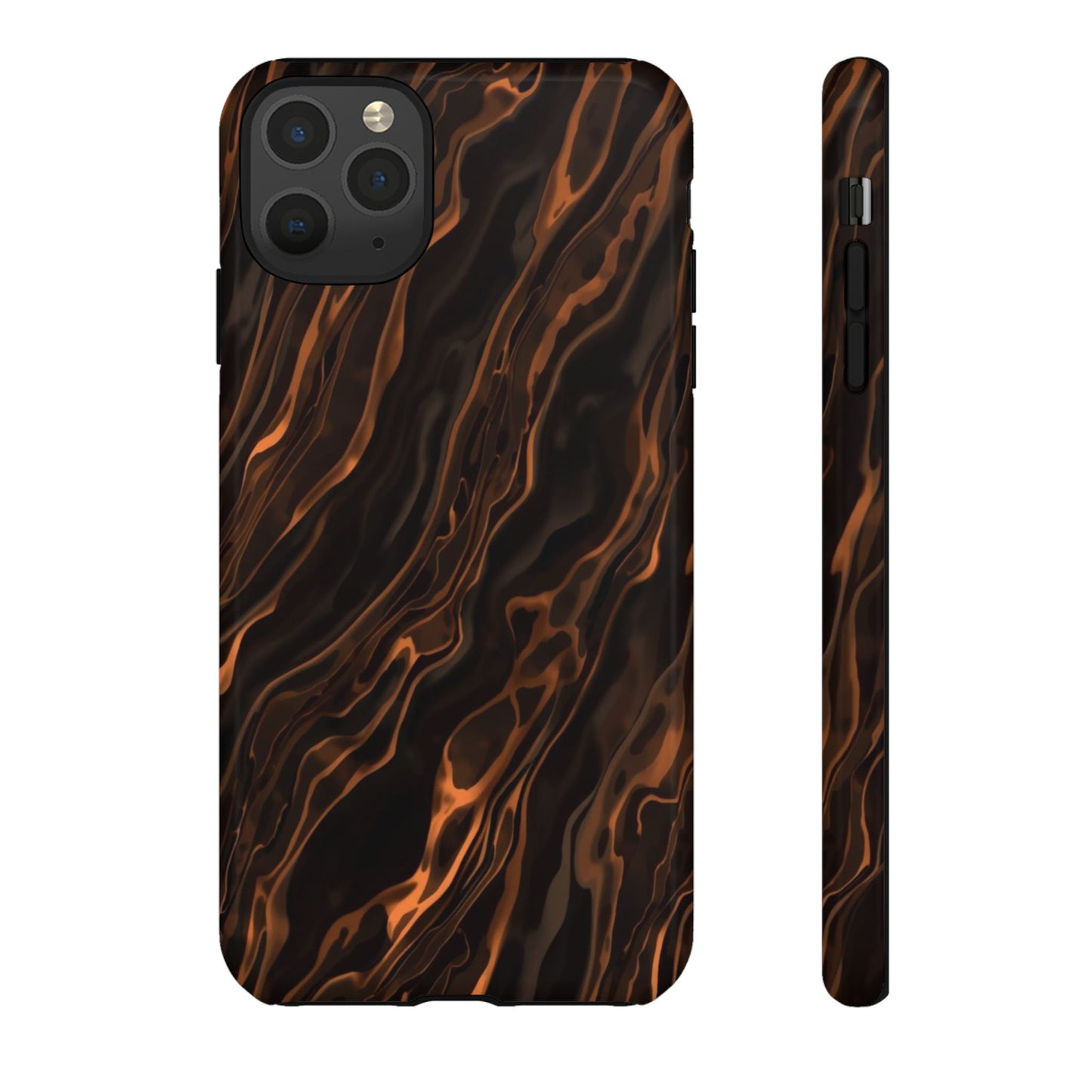 Copper Swirl Phone Case — Tough Protective iPhone Cover