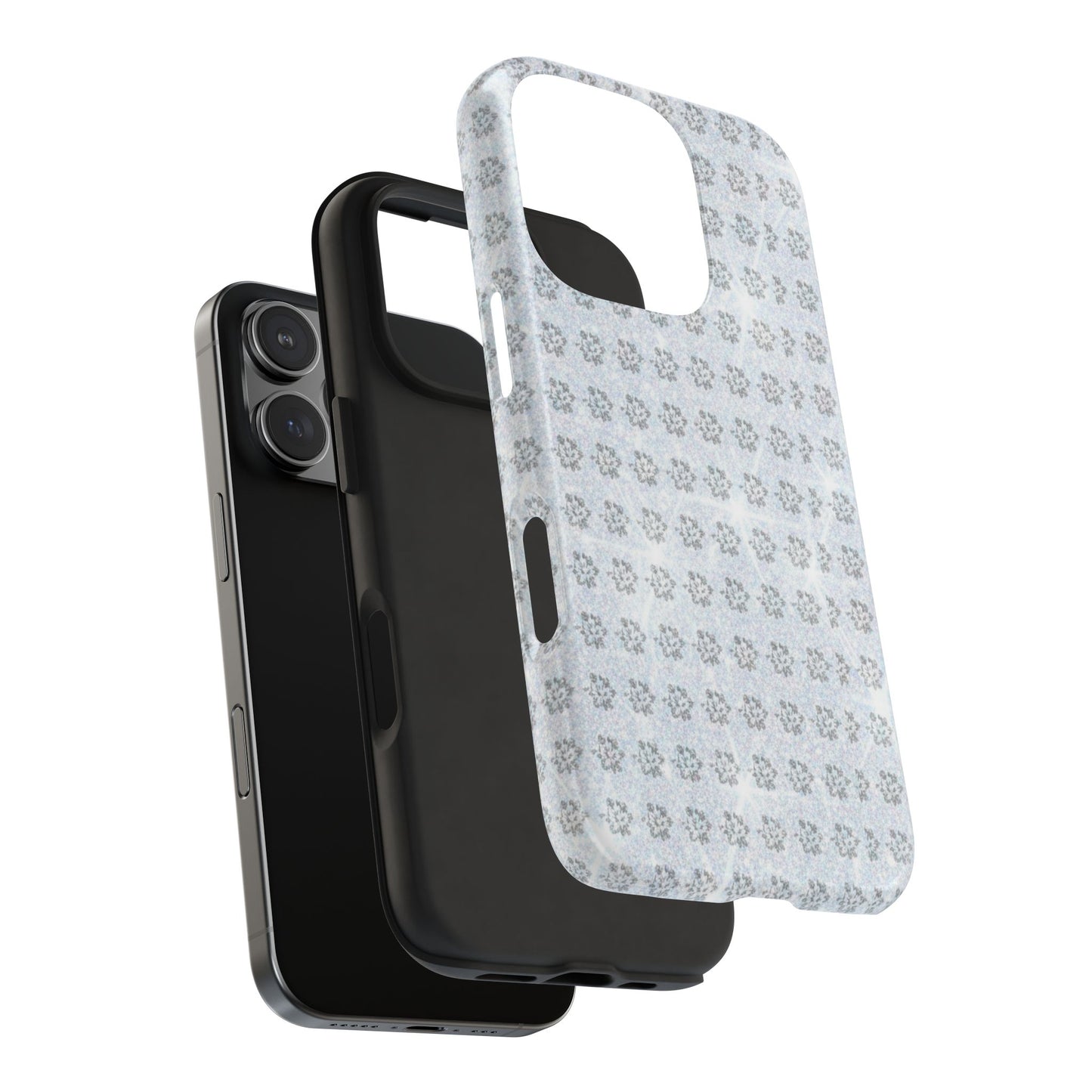 Tough Phone Case — Subtle floral Print Protective Cover