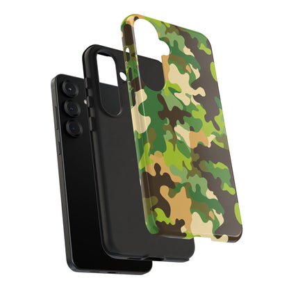 Camouflage Tough Phone Case — Military Camo Protective Cover