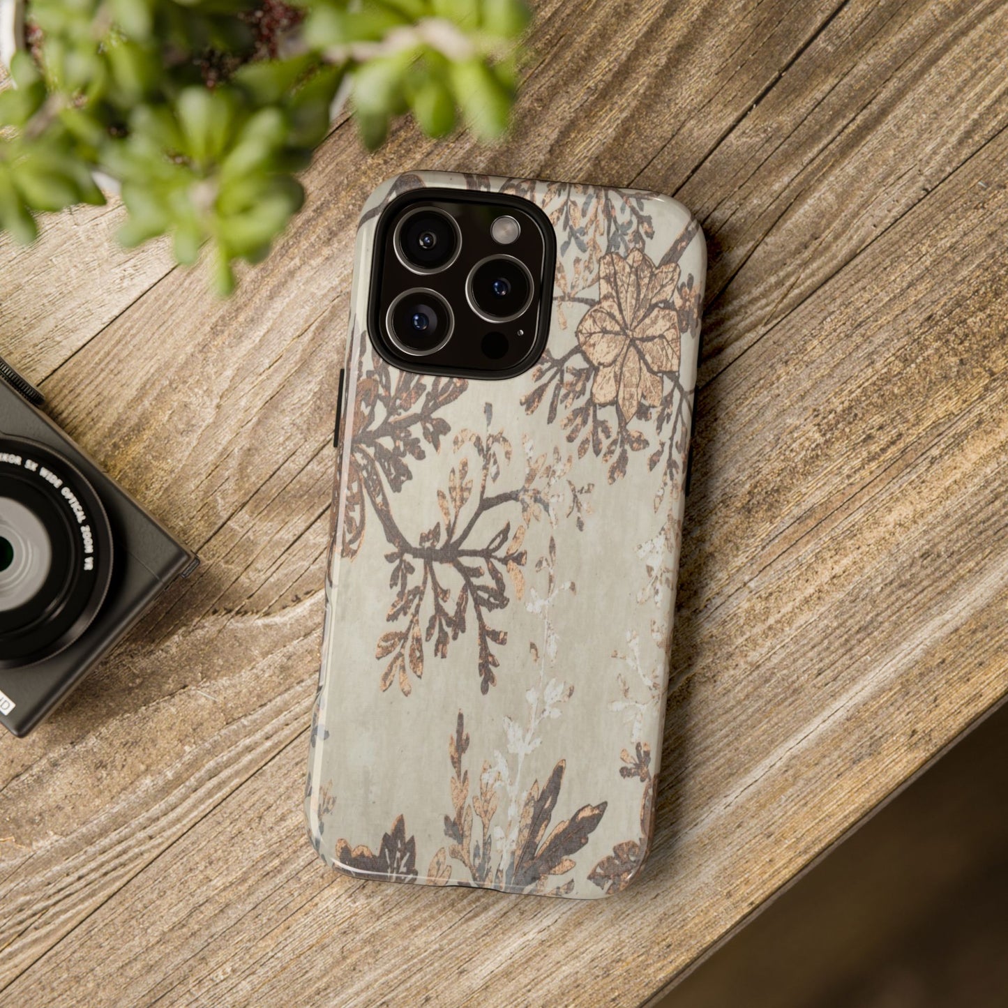 Floral Vintage Tough Phone Case